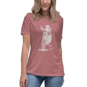 Biker Girl 2 T-shirt Mauve