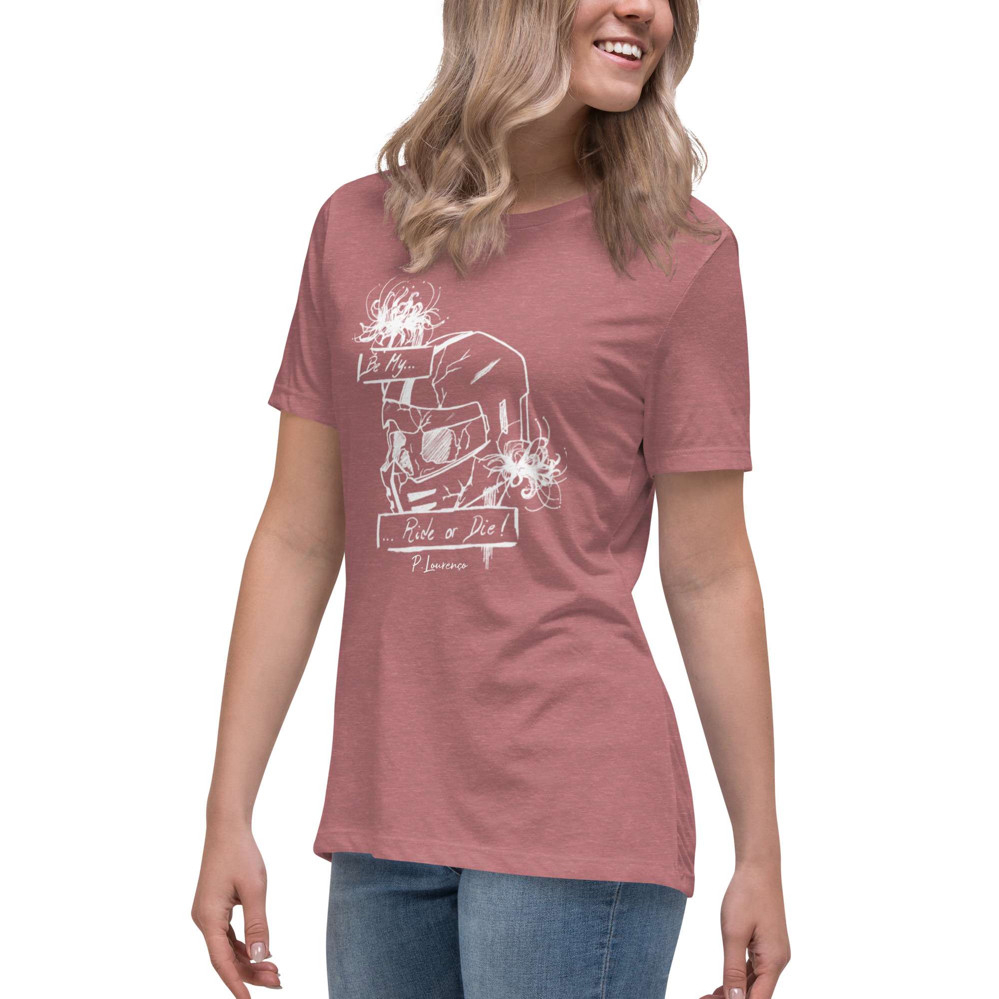 Ride 2 T-shirt Mauve