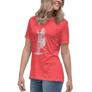 Biker Girl 2 T-shirt Red