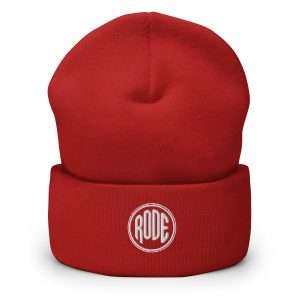 RODE Cuffed Beanie Red