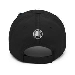 Distressed Cap Black