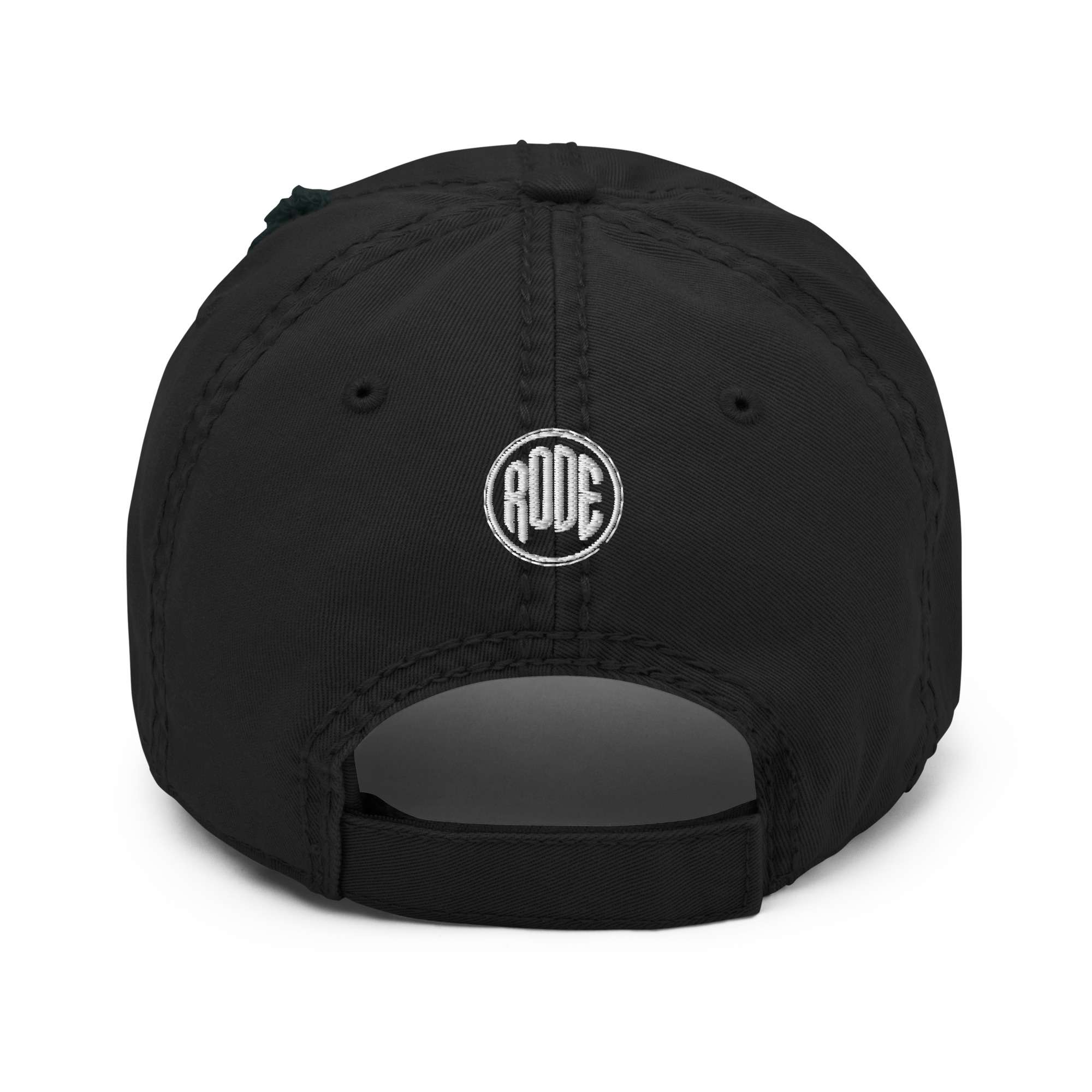 Distressed Cap Black