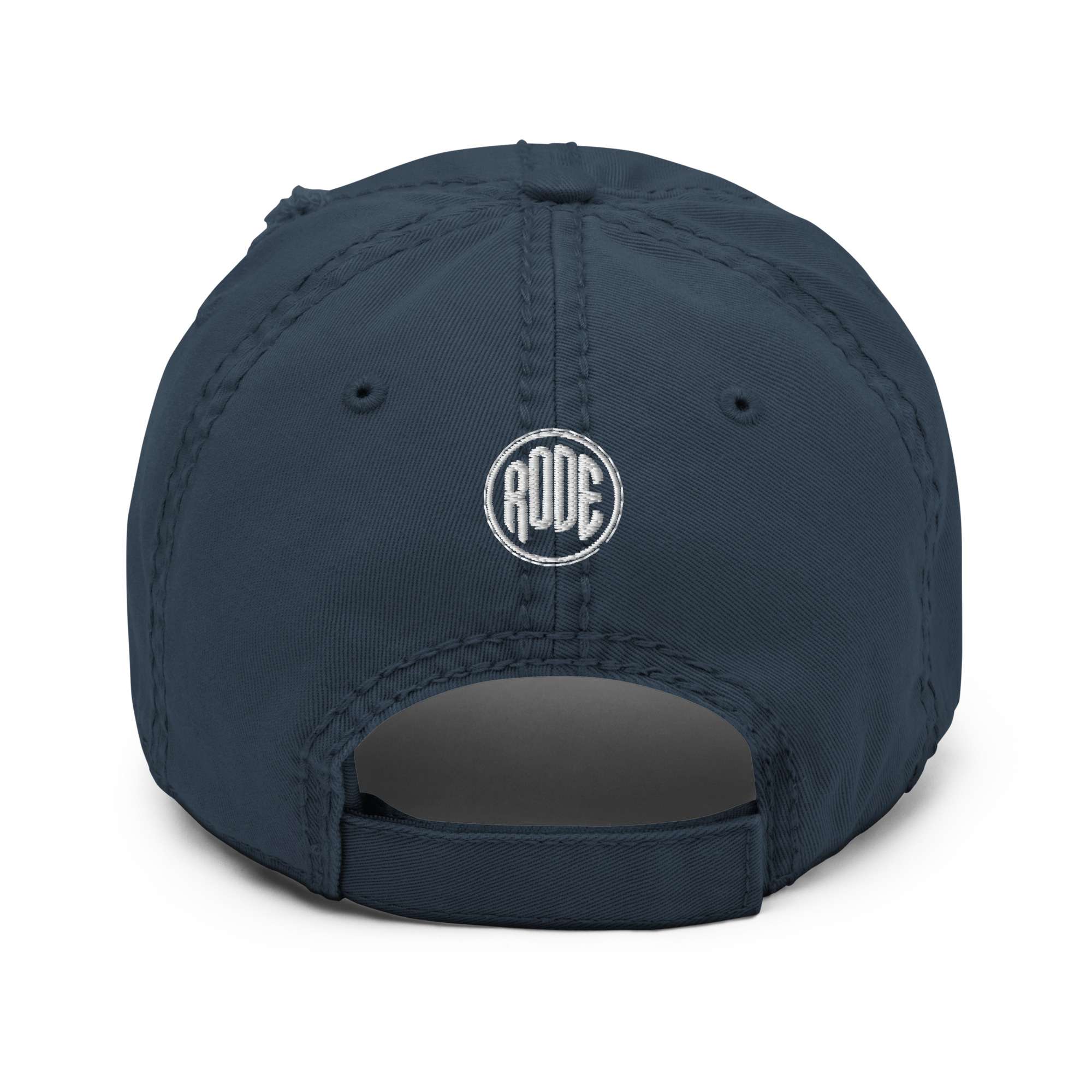 Distressed Cap Navy