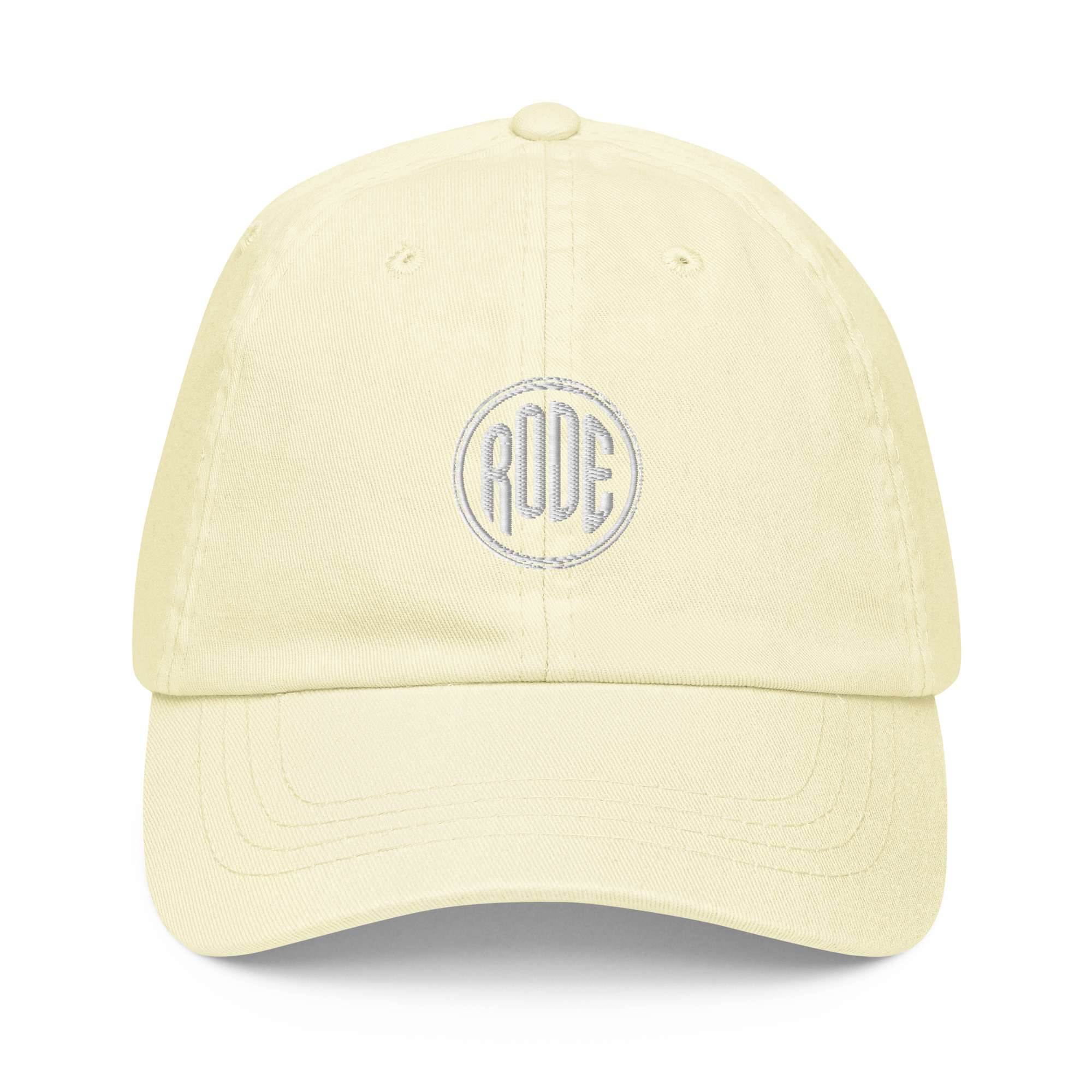 Pastel Baseball Cap Lemon