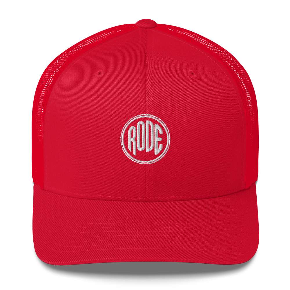 RODE Trucker Cap Red