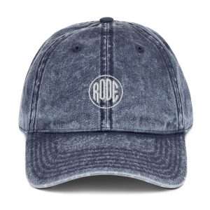 Vintage Twill Cap Navy